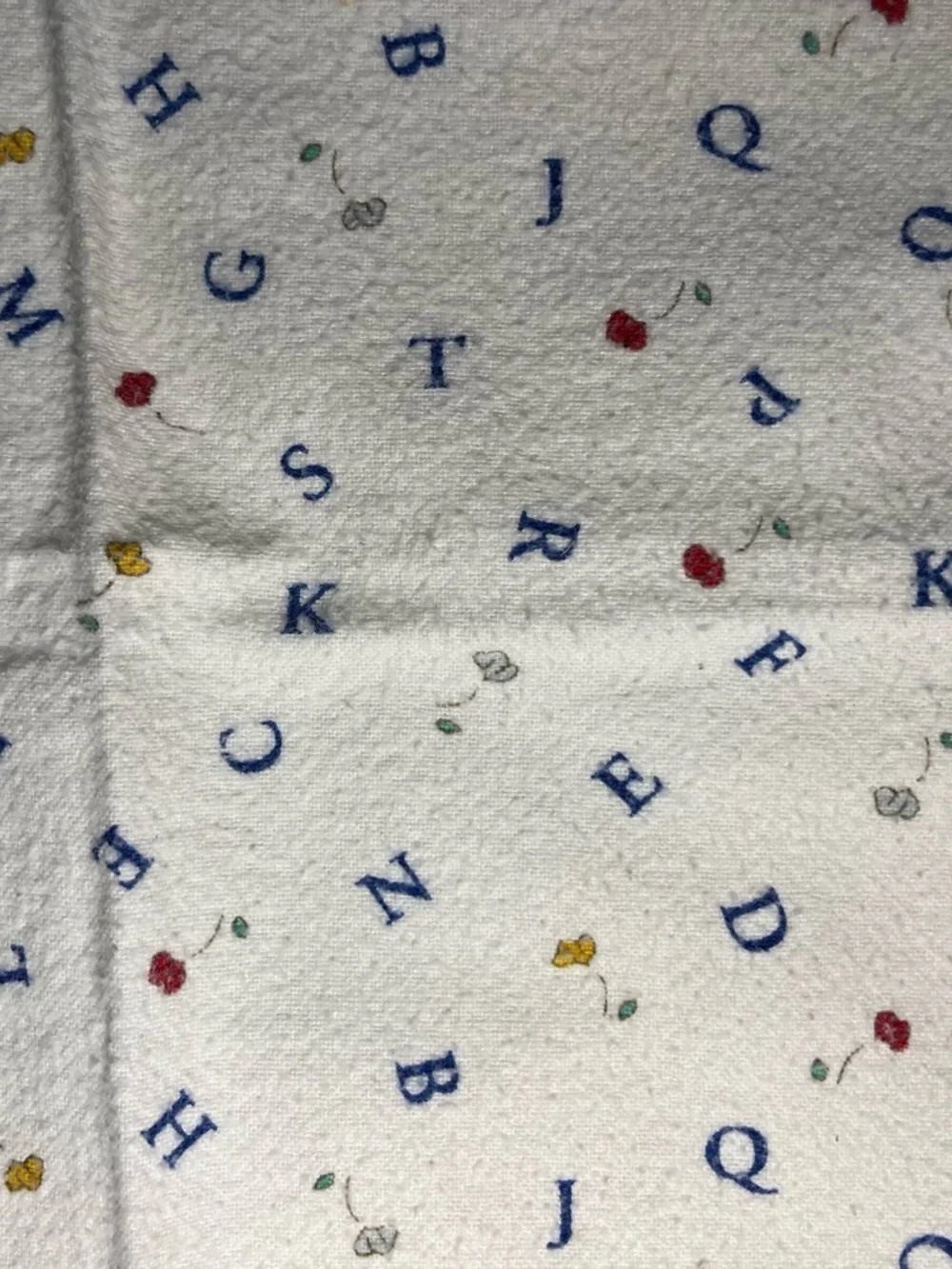 Vintage 1998 Disney Classic Pooh Crib Fitted Sheet 3pc Set ABC Blanket
